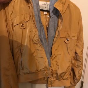 Mustard Yellow Bomber Jacket